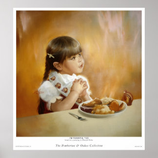 I'm Thankful Too Poster