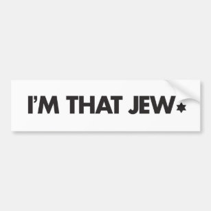 I'm That Jew Bumper Sticker