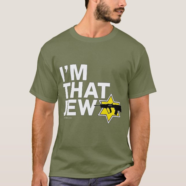 "I'M THAT JEW" Jewish Self-Defense T-Shirt (Front)