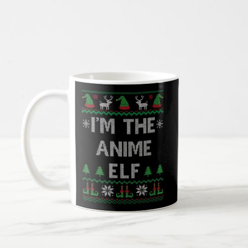 IM The Anime Elf Ugly Christmas Japanese Animatio Coffee Mug