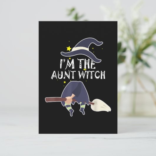 Im The Aunt Witch Halloween Costumes Gifts (Standing Front)