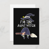 Im The Aunt Witch Halloween Costumes Gifts (Front/Back)