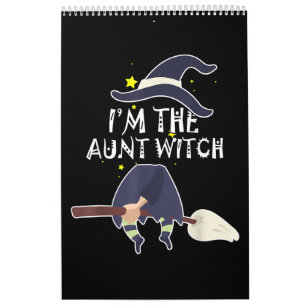 Im The Aunt Witch Halloween Costumes Gifts Calendar
