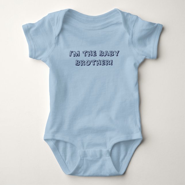 I'm the Baby Brother! Bodysuit (Front)