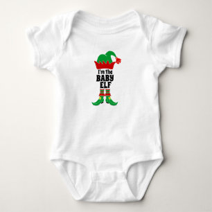 I'M The Baby Elf Baby Bodysuit
