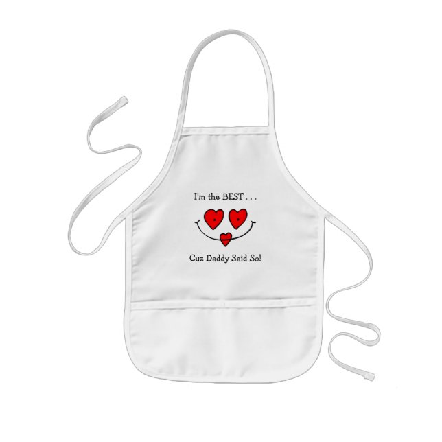 I'm the Best Kids Apron (Front)