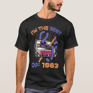 I'm The Best Of 1983 Vintage Cassette Tape Music R T-Shirt
