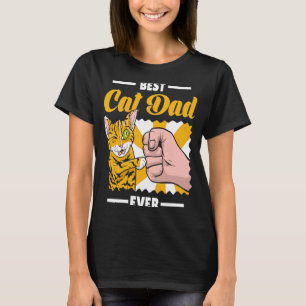 I'm The Best Pet Cat Dad Ever Family Father T-Shirt
