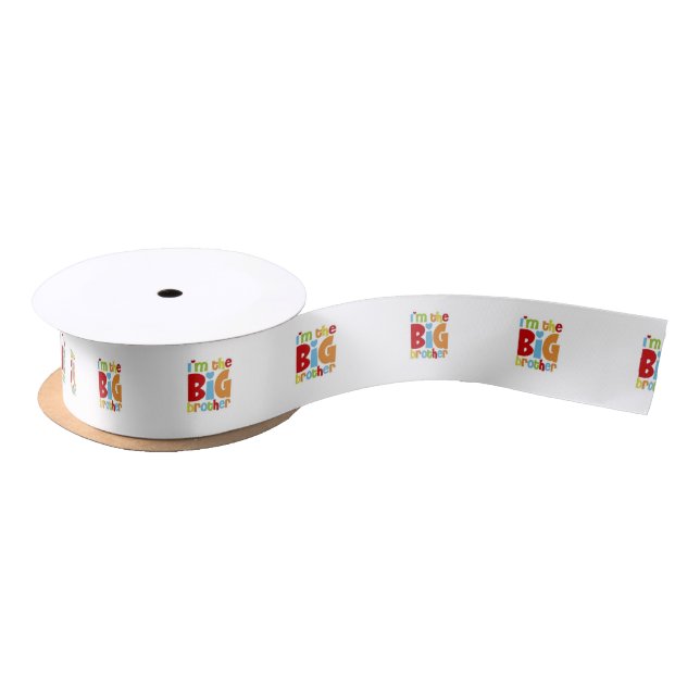 IM THE BIG BROTHER SATIN RIBBON (Spool)