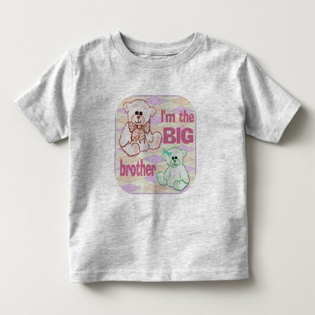 I'm the Big Brother Toddler T-shirt (Front)