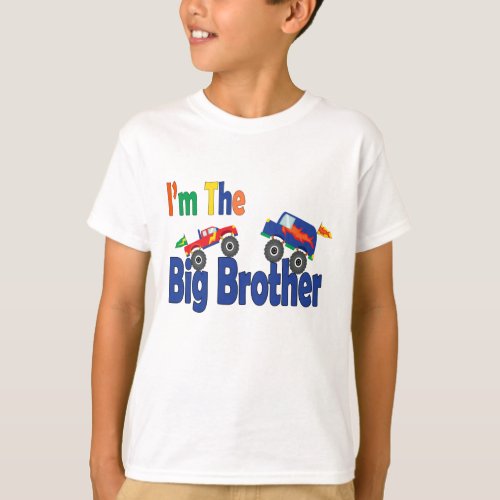 Im the big brother truck t_shirt