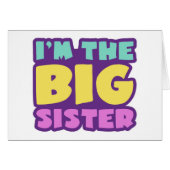 I'm The Big Sister (Front Horizontal)
