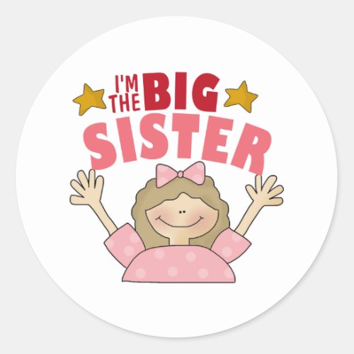 Im The Big Sister 3 Stickers