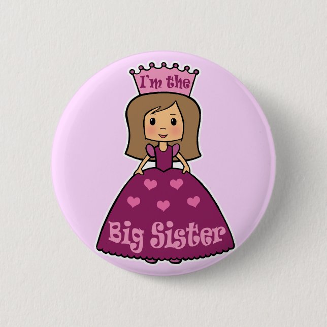 I'm the Big Sister Button (Front)