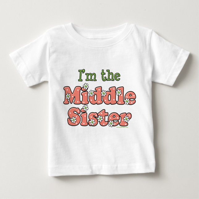 I'm The Big Sister T shirt - Customized (Front)