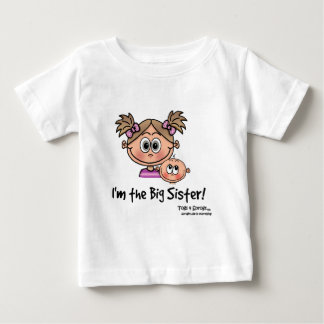 I'm the big sister with baby personalized shirt! T-Shirt