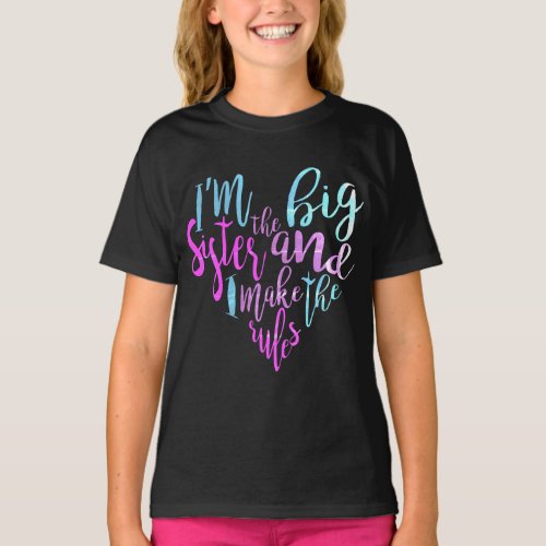 Im The Big Sister Youth T_Shirt