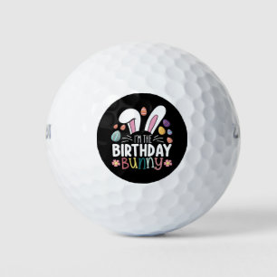 I'm The Birthday Bunny Easter Family Matching Golf Balls