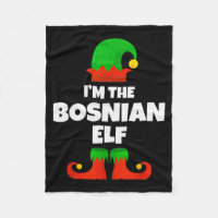 I'm The Bosnian Elf Family Pajama Christmas Funny