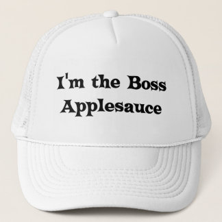 I'm the Boss Applesauce Judge Hat
