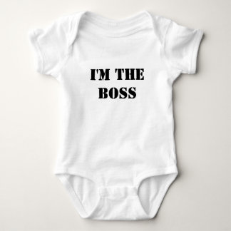 I'M THE BOSS shirt