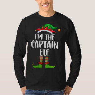 I'm The Bourbon Elf Funny Matching Family Elf Chri T-Shirt
