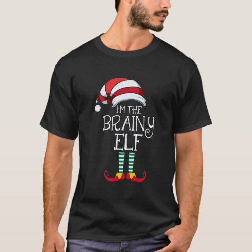 IM The Brainy Elf Family Matching Christmas Gift  T_Shirt
