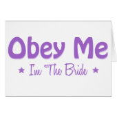 I'm The Bride! (Front Horizontal)