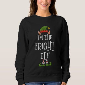 I'm the Bright Elf Graphic - Funny Ugly Christmas Sweatshirt