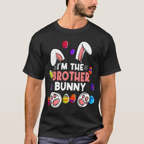 Im The Brother Bunny Cute Easter Bunny Family Mat T_Shirt