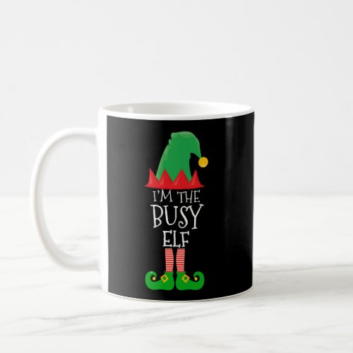IM The Busy Elf Family Matching Group Christmas G Coffee Mug