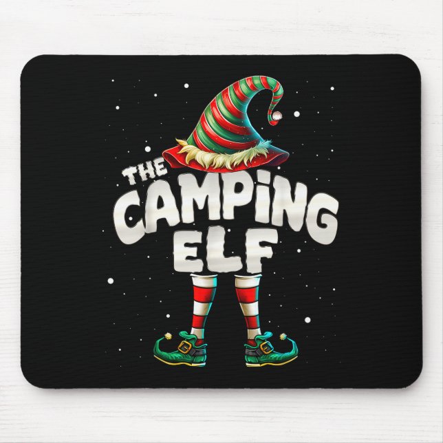 I'm The Camng Elf Family Matching Group Christmas  Mouse Pad (Front)