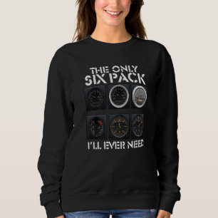I'm The Captain Airplane Pilot Aviation Sweatshirt