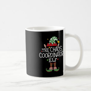 I'm The Chaos Coordinator Elf Fun Christmas Matchi Coffee Mug