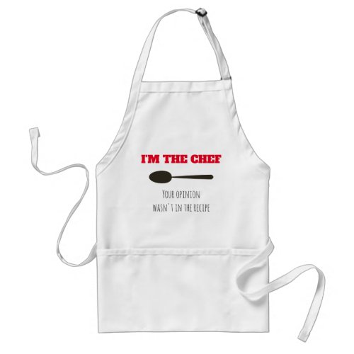 Im the Chef apron
