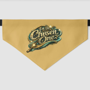 I'm the Chosen One Pet Bandana Collar