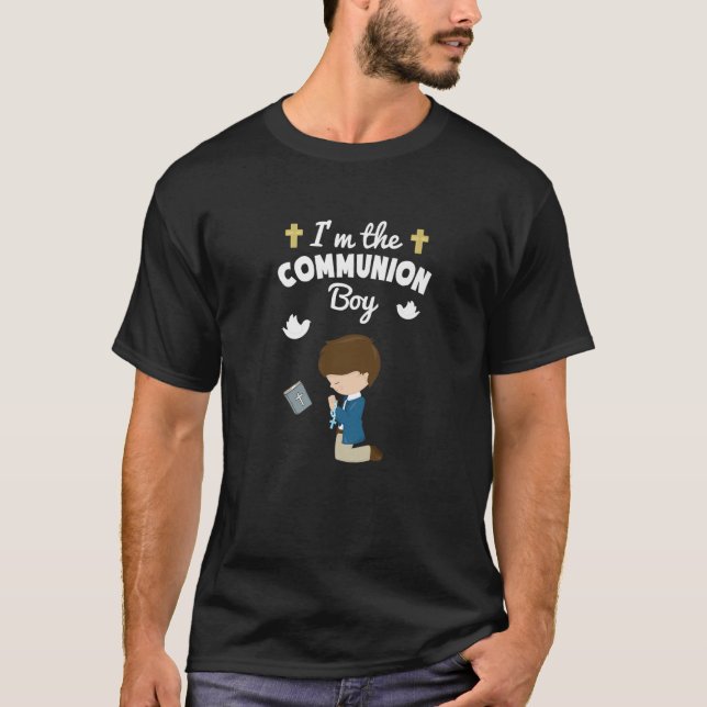 I'm The Communion Boy Costume First Communion Neph T-Shirt (Front)