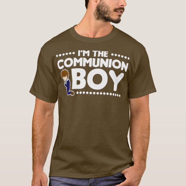 Im The Communion Boy  Holy Communion Gift T-Shirt (Front)