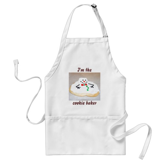I'm The Cookie Baker Adult Apron (Front)