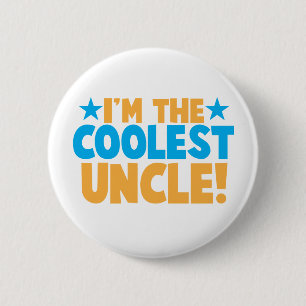 I'm the Coolest Uncle! Button