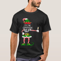 Im The Cousin Elf Matching Family Shirt Wine Lover