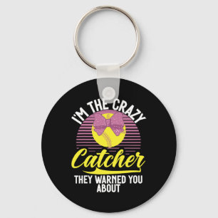 I'm The Crazy Cather They Warned You About Softll Keychain