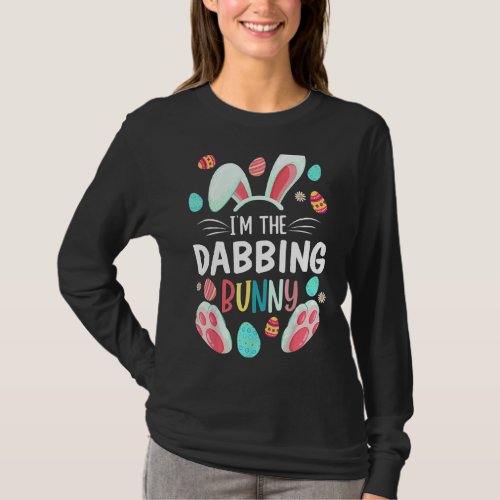 Im The Dabbing Bunny Matching Family Easter Party T_Shirt