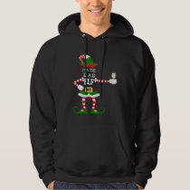 Im The Dad Elf Matching Family Shirt Wine Lover