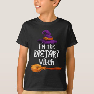I'm The Dietary Witch Halloween Matching Group Cos T-Shirt