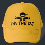 I'm the DJ hat | Cap with DJ wearing headphones<br><div class="desc">I'm the DJ hat | Cap with DJ wearing headphones.</div>