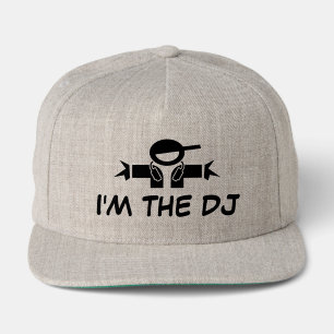 I'm the DJ hat Deejay cap with headphones