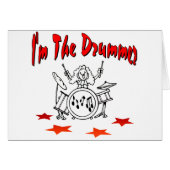 I'm The Drummer (Front Horizontal)