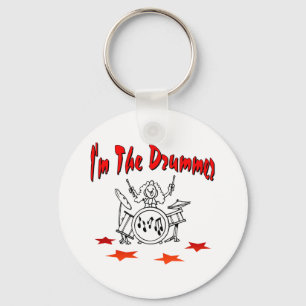 I'm The Drummer Keychain