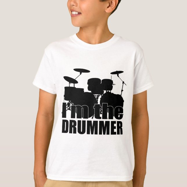 I'm the Drummer T-Shirt (Front)